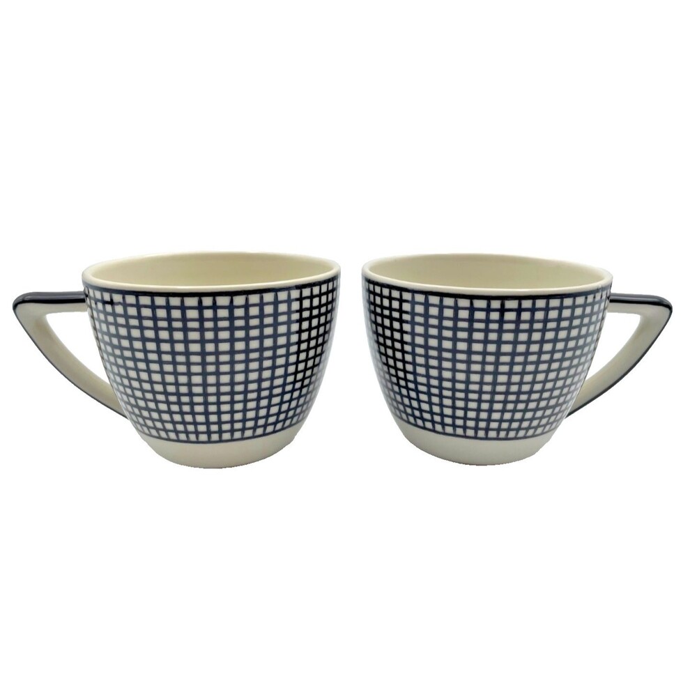 Set of 2 Swid Powell "Graph" Cups Rady & Mizuno Black & White RARE